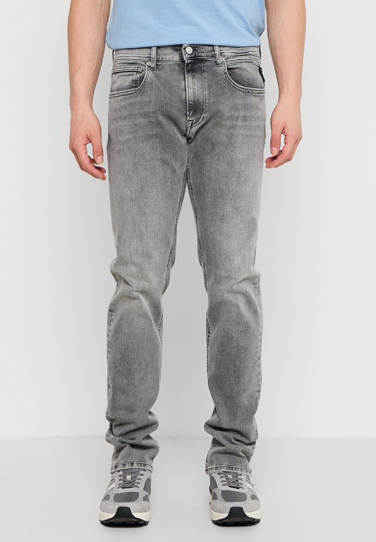Replay Straight leg jeans grijs Replay Straight leg jeans grijs