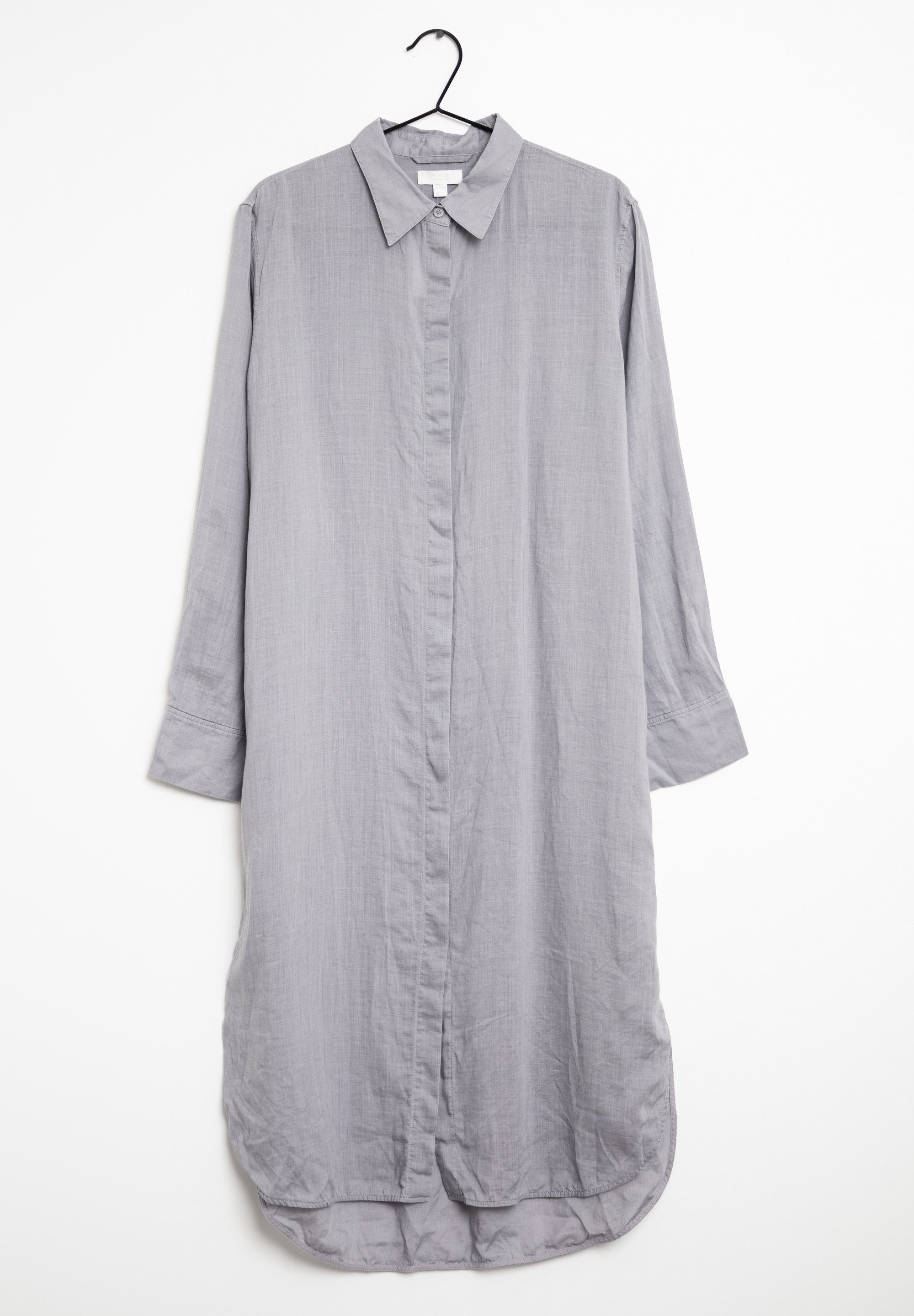 COS Shirt dress - grey - (Pre-owned) - Zalando.ie COS Shirt dress - grey - (Pre-owned) - Zalando.ie