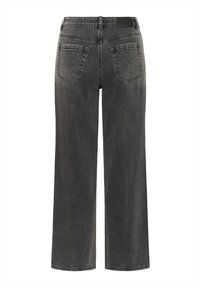 Kaffe MEADOW  - Široke nogavice - grey vintage wash