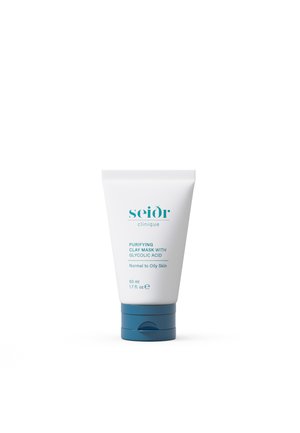 SEIDR MASKS PURIFYING CLAY MASK WITH GLYCOLIC ACID - Ansiktsmaske - white