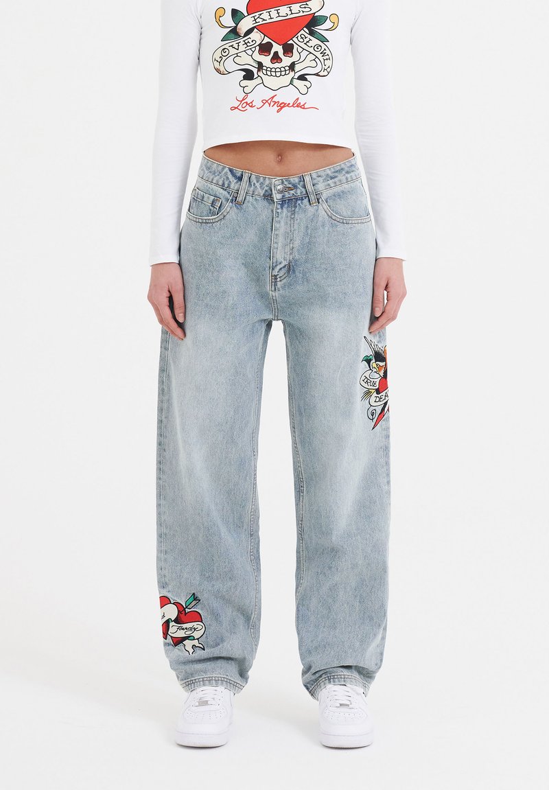 Ed Hardy - Jeans Relaxed Fit - bleach, Vergrößern