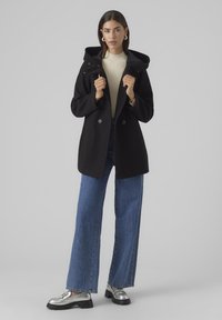 Vero Moda VMFORTUNE SHILA NOOS - Cappotto corto - black