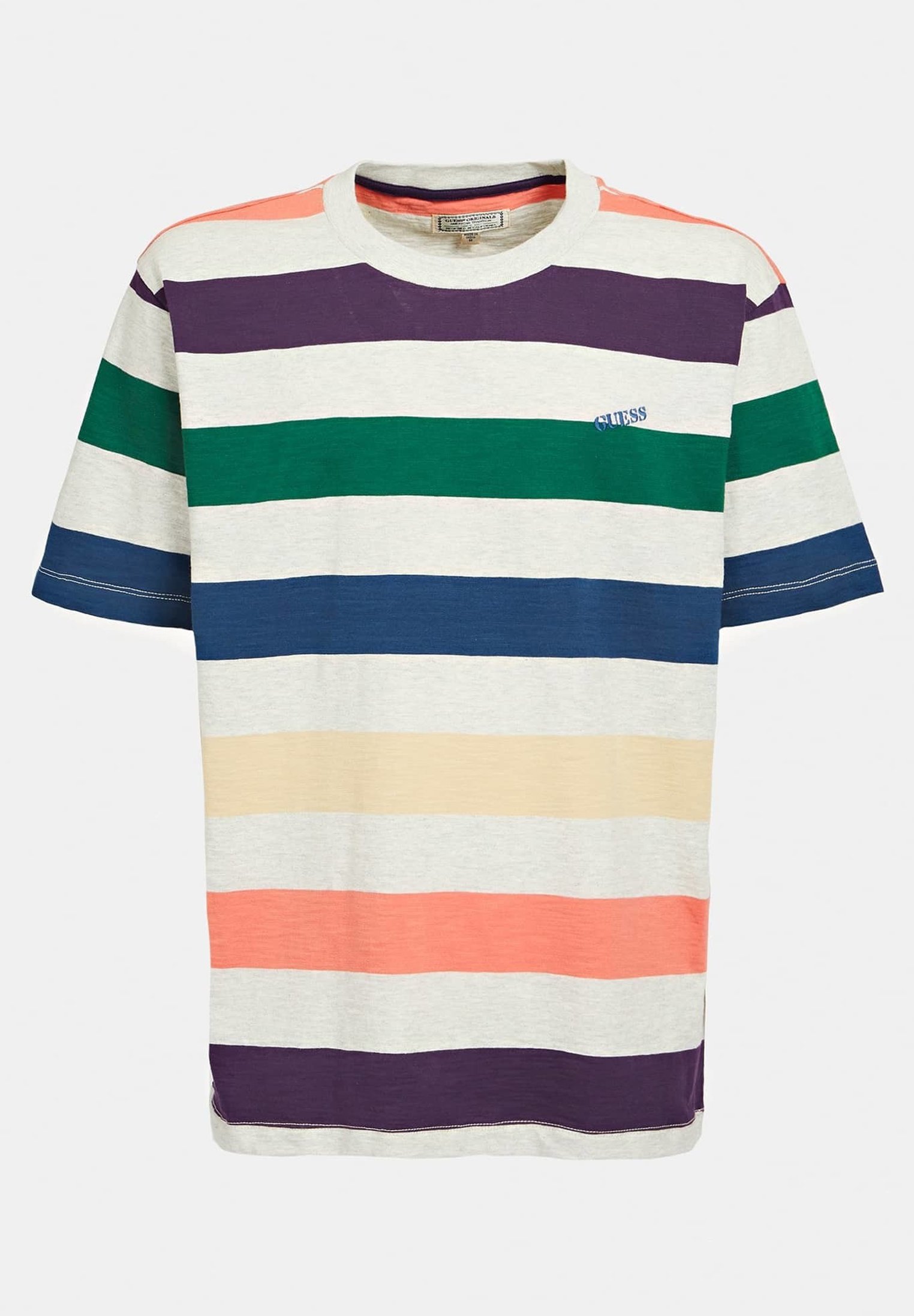 Guess MOTIF RAYÉ - T-Shirt print 