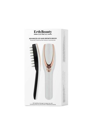 ADVANCED LED HAIR GROWTH BRUSH - Hair Styling Tool - whiie
