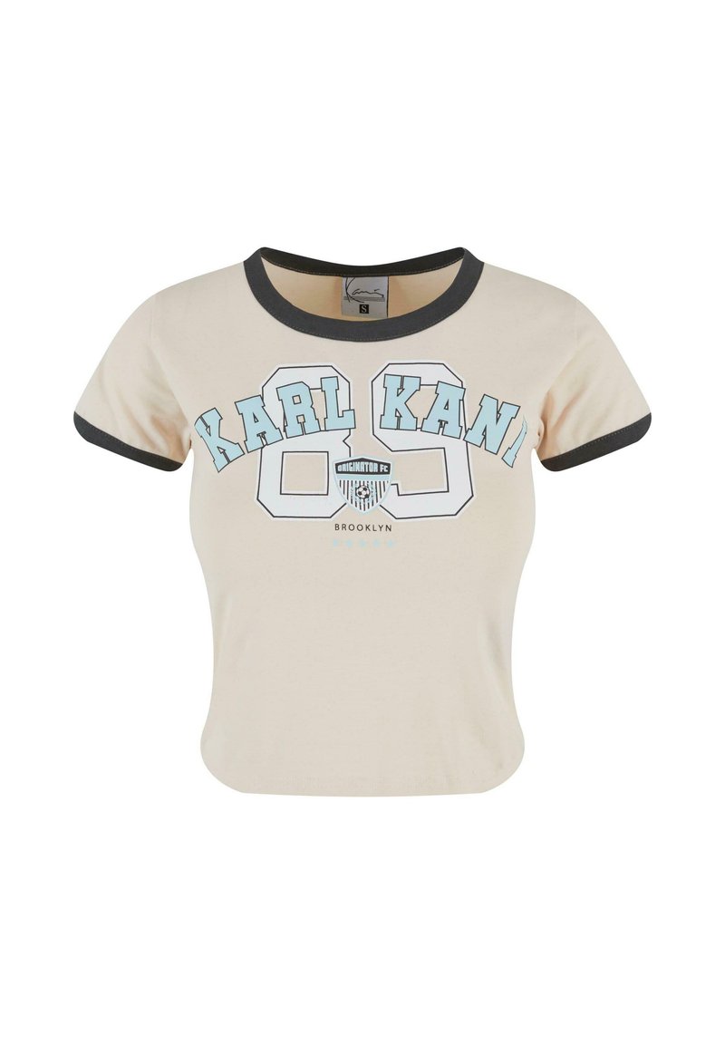 Karl Kani T-shirt print zandkleur