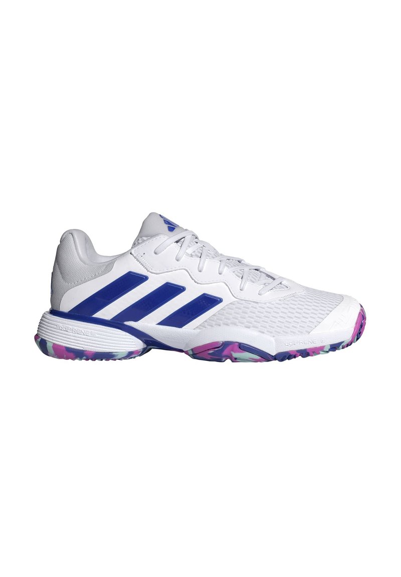 adidas Performance BARRICADE  - Zapatillas de tenis para todas las superficies - cloud white lucid blue semi flash aqua