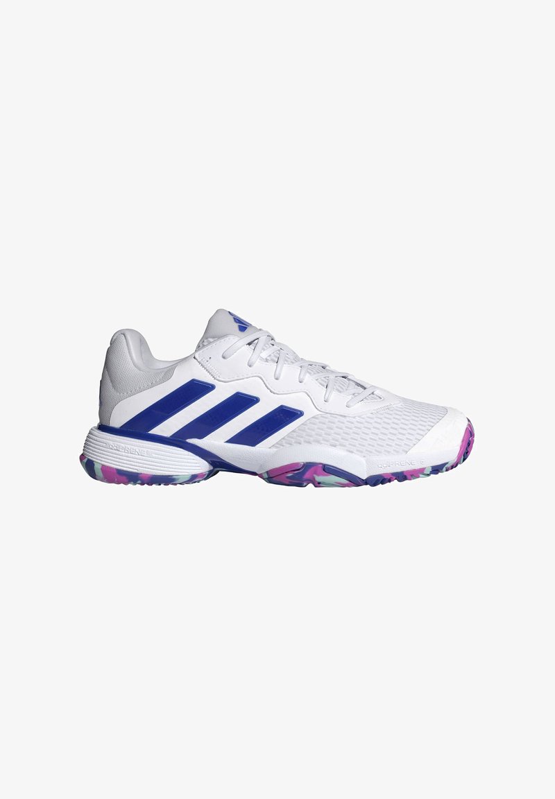 adidas Performance BARRICADE - Zapatillas de tenis para todas las superficies - cloud white lucid blue semi flash aqua
