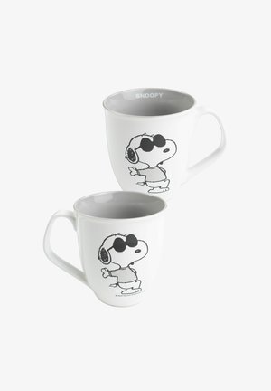 Snoopy THE PEANUTS SNOOP KERAMIK 280 ML - Borraccia - weiß