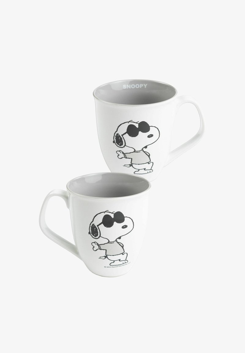 Snoopy THE PEANUTS SNOOP KERAMIK 280 ML - Drink bottle - weiß