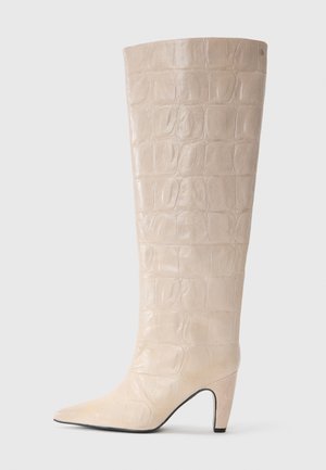 JADEY - Boots med høye hæler - off white