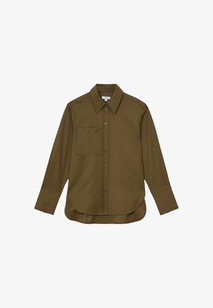 Reiss, REGULAR FIT - ADIE SHIRT - Skjortebluser - khaki green