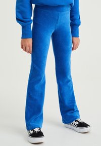 WE Fashion FLARED - Hlače - blue