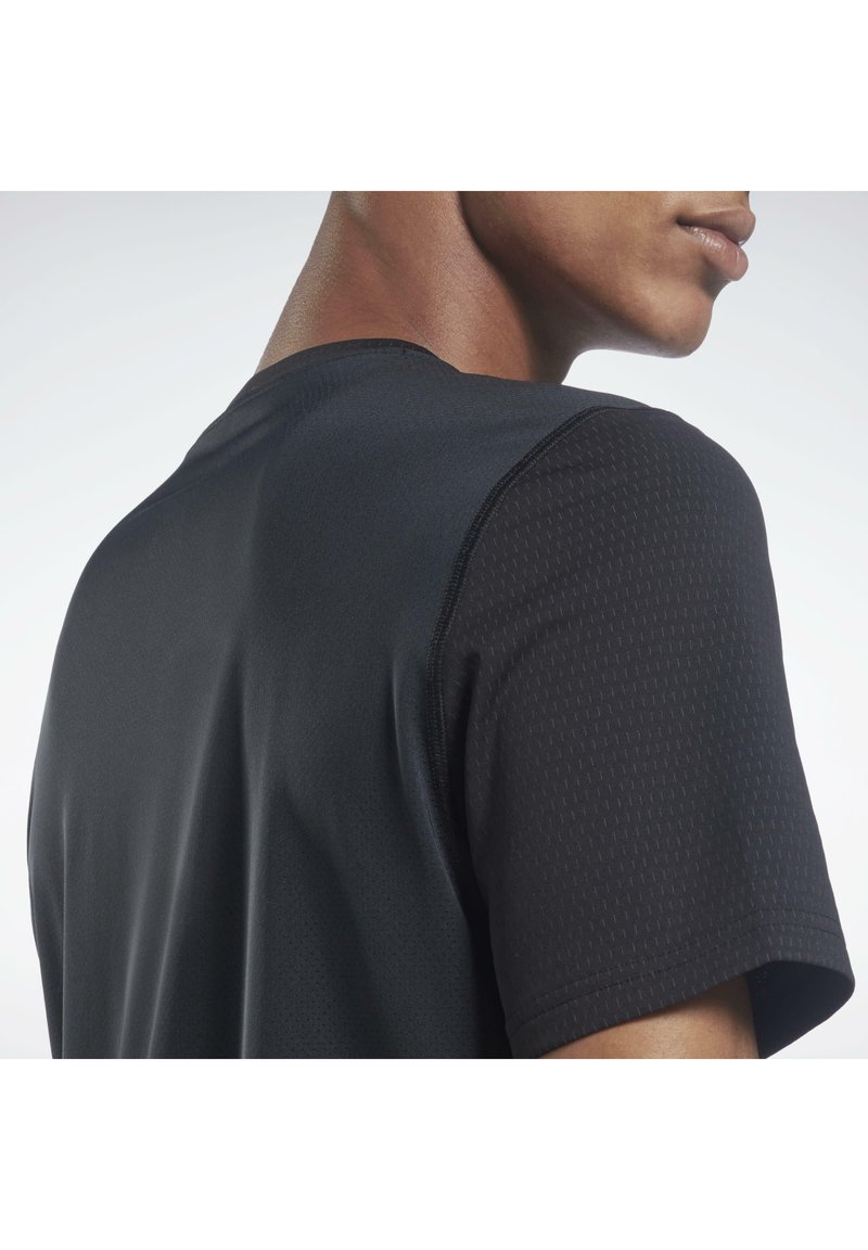 Herren Shirts | Reebok T-Shirt print black/schwarz - ZT01623 Herren Shirts | Reebok T-Shirt print black/schwarz - ZT01623