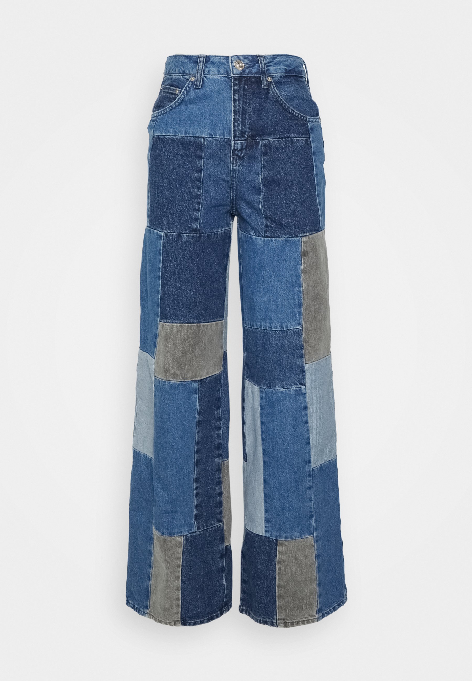 Denim flared jeans