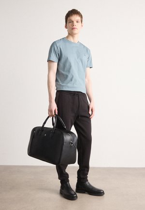 MONOLOGO 2 PACK - Basic T-shirt - bright white/trooper