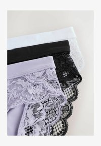 Non sélectionné, lilac black white