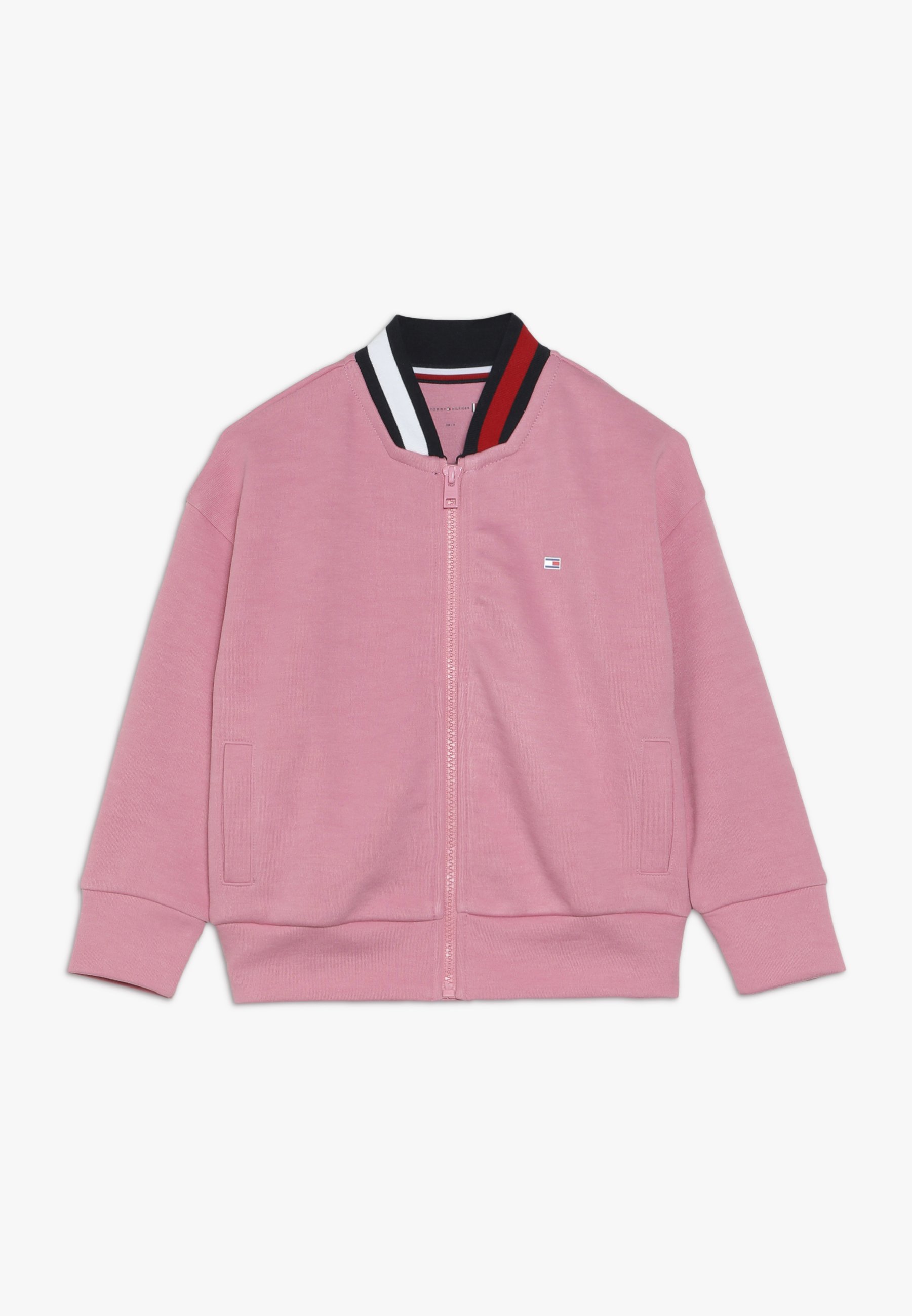tommy hilfiger pink bomber jacket