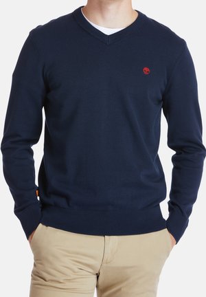 Strickpullover - dark blue