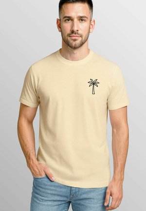 PALME LOGO SOMMER FASHION - Print T-shirt - natur