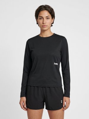 Hummel, HUMMEL HMLPULSE WORKOUT W T-SHIRT L/S - T-shirt à manches longues - black