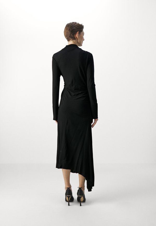 HIGH NECK DRAPED DRESS - Jersey dress3