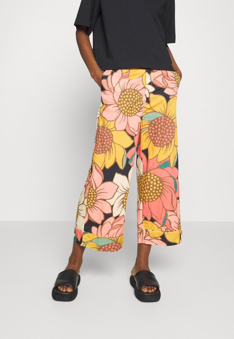 Farm Rio COLORFUL SUNFLOWERS PANTS Kelnės multicoloured/spalvota
