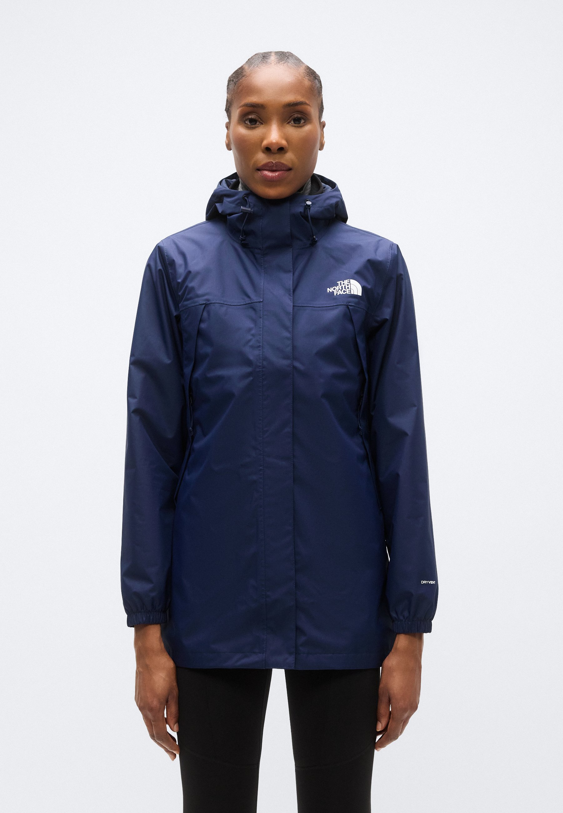 The North Face ANTORA RAIN PARKA - Hardshell jacket - summit navy