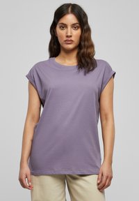 Urban Classics - EXTENDED SHOULDER - T-shirt basic - dustypurple Immagine in miniatura 1