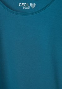 Cecil IN UNIFARBE - T-shirt basic - blau
