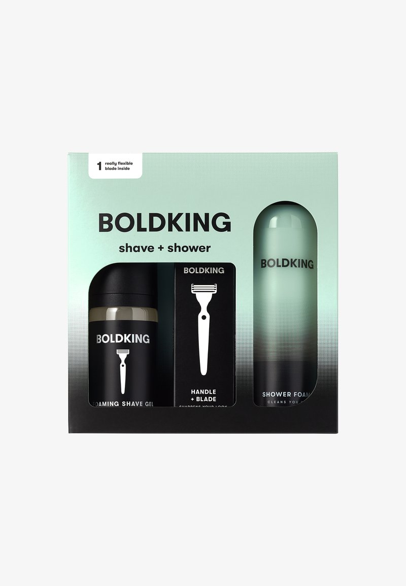 Boldking BOLDKING SHAVE + SHOWER GIFTSET - Shaving set - black/green