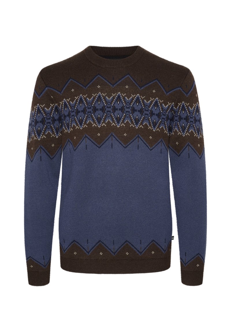 Matinique Trui donkerbruin