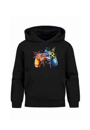 GAMING ZOCKEN PRINT - Kapuzenpullover - schwarz
