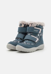 Superfit CRYSTAL - Botas para la nieve - blau/silver