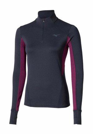 LAUF ACTIVE WARMALITE HALF LONGSLEEVE - Langarmshirt - baritone blue