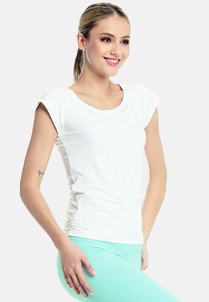 FUNCTIONAL LIGHT AND SOFT  - T-shirt - bas - ivory