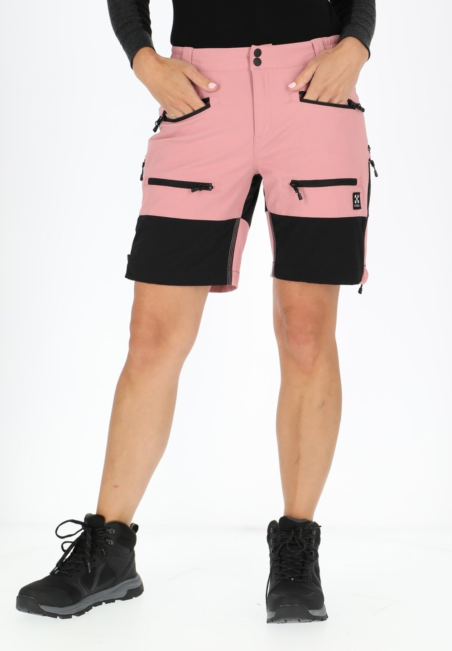 Jeff Green MINA - Outdoorshorts - black/zwart