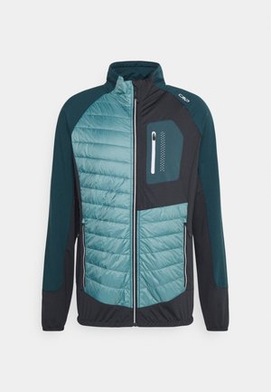 MAN HYBRID JACKET - Wiatrówka - hydro