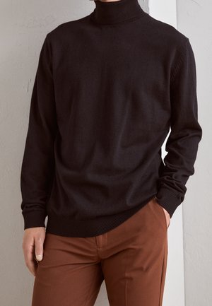 Strickpullover - black