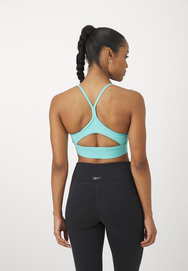 ID TRAIN TRI BACK BRA - Light support sports bra - ai aqua2
