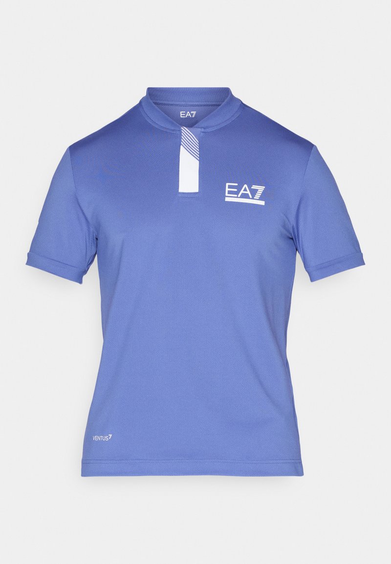 EA7 Emporio Armani Sport T-shirt blauw EA7 Emporio Armani Sport T-shirt blauw