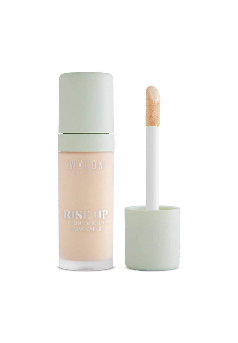 WYCON Cosmetics RISE UP FOUNDATION + CONCEALER FONDOTINTA MULTIFUNZIONE DAL FINISH LUMINOSO E UNIFORMANTE - Fondotinta - fair