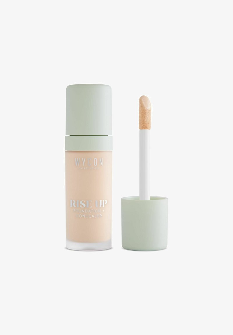 WYCON Cosmetics RISE UP FOUNDATION + CONCEALER FONDOTINTA MULTIFUNZIONE DAL FINISH LUMINOSO E UNIFORMANTE - Fondotinta - fair