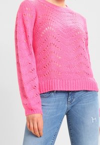 Noisy May Stickad tröja - light pink