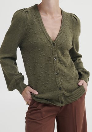 Cardigan - khaki