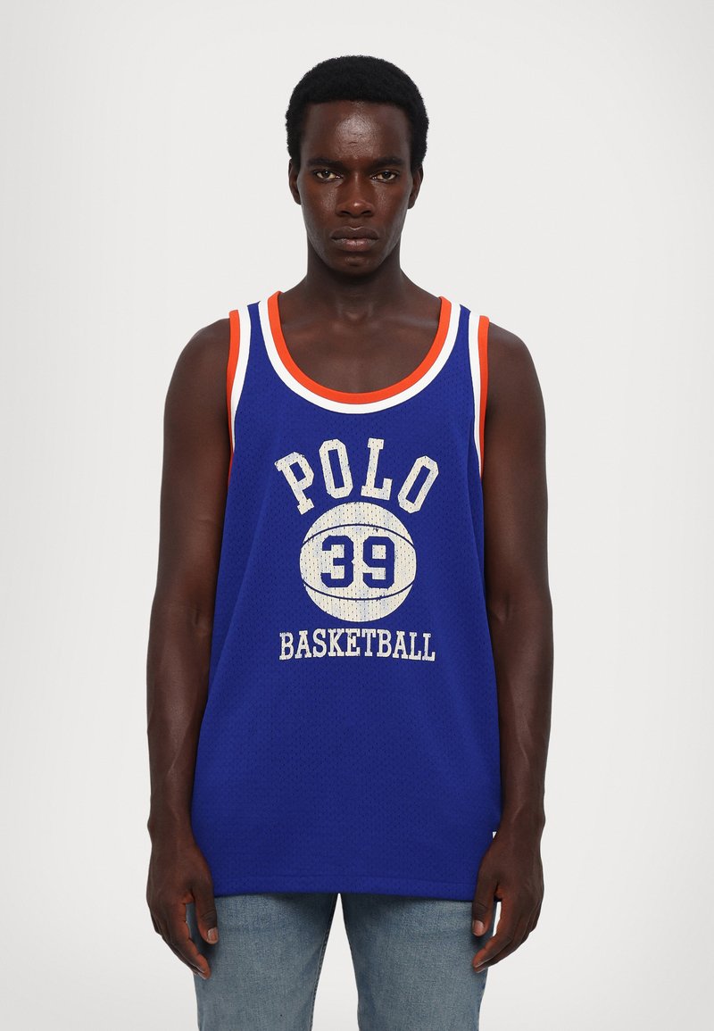 Polo Ralph Lauren SLEEVELESS TANK - Top - active royal/college orange