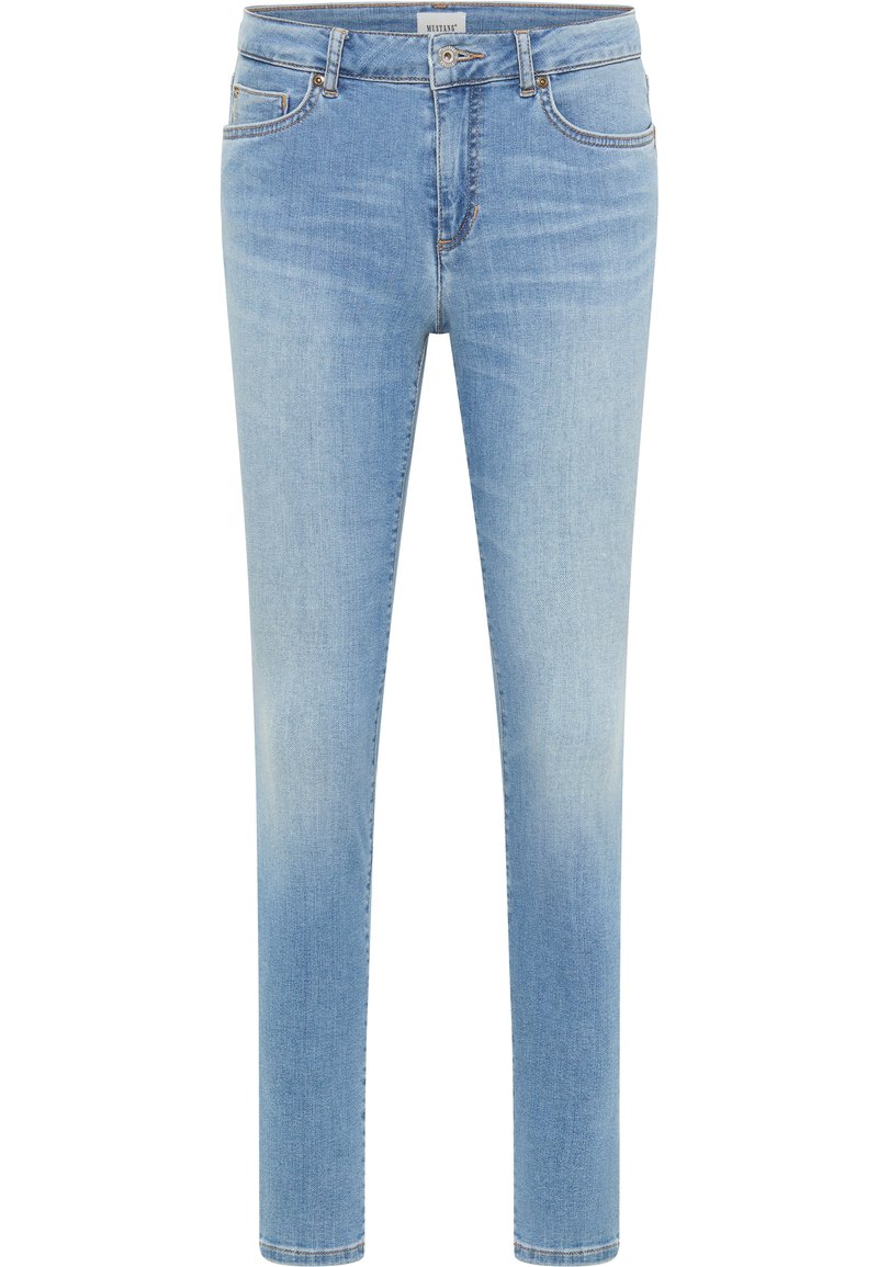 mustang Slim fit jeans blauw