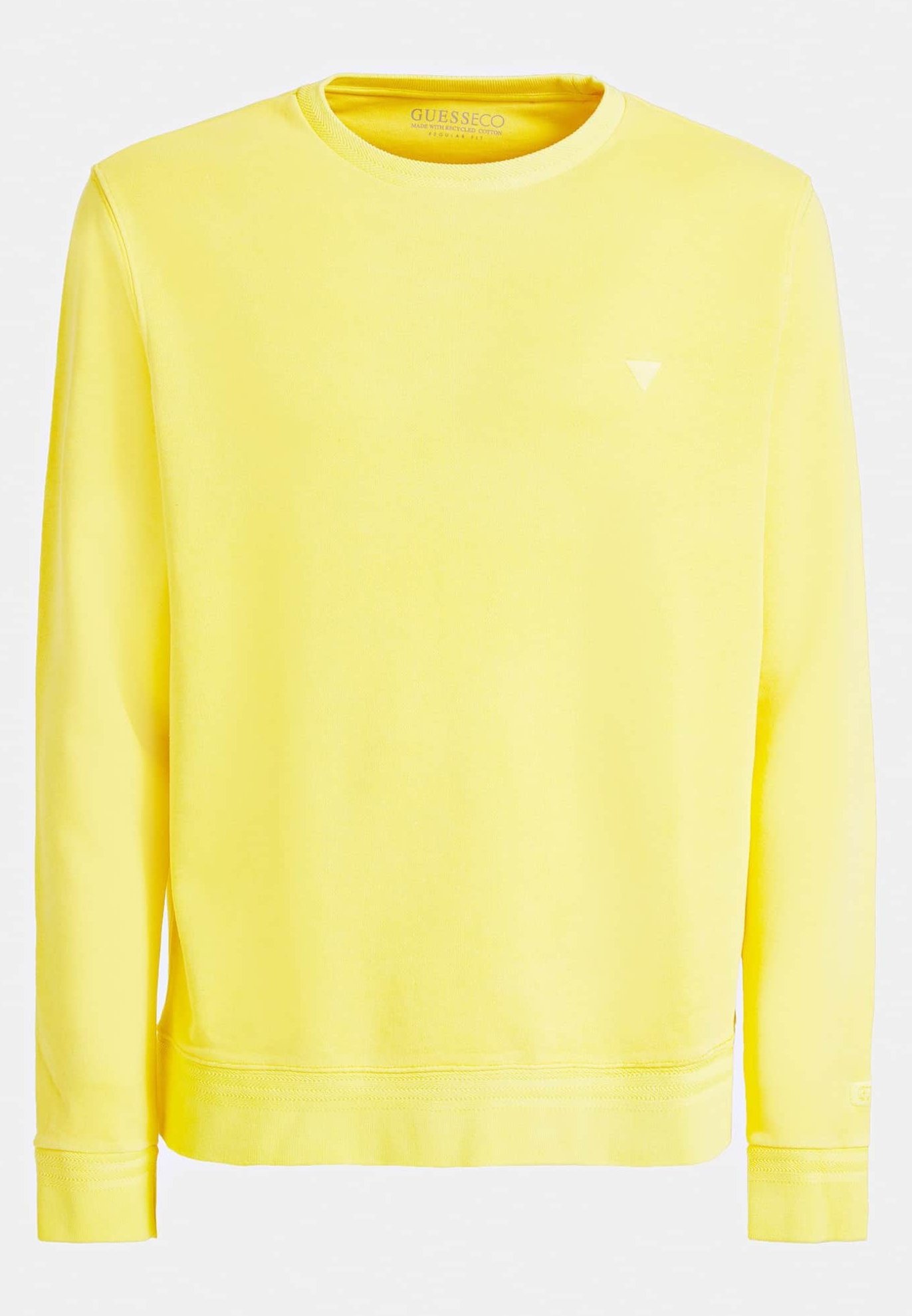 Guess GUESS SWEATSHIRT BAUMWOLLE Sweatshirt gelb Kapuzenpullover in Gelb: 85 Produkte bis zu −55% | Stylight