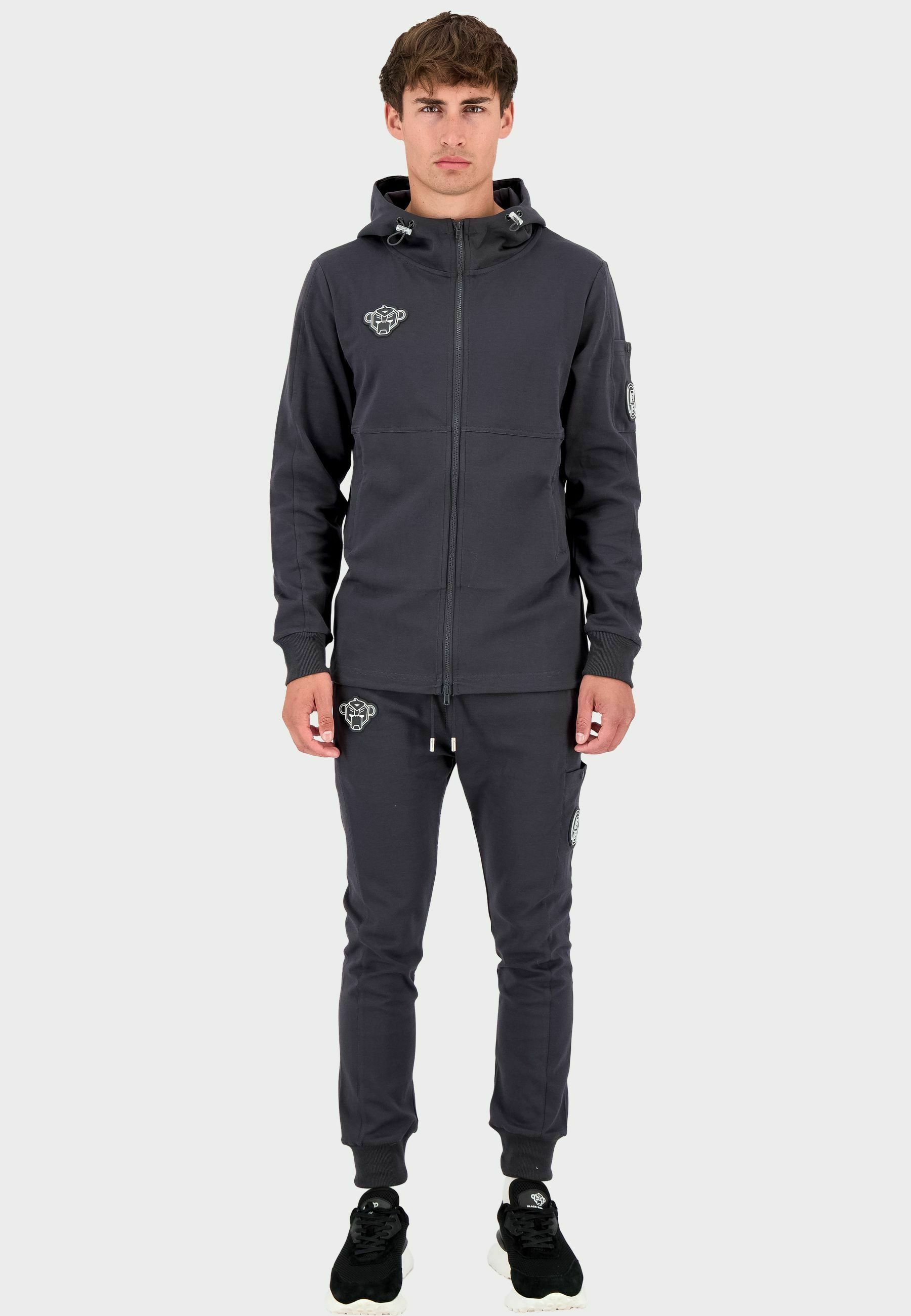 Black Bananas CAMP - Trainingsbroek - grey/donkergrijs - Zalando.nl