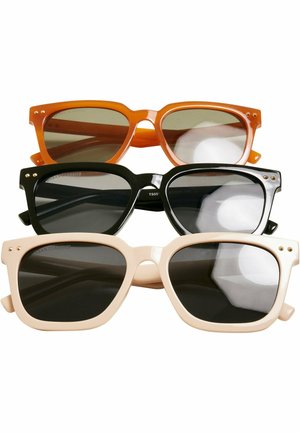 UNISEX CHICAGO 3PACK - Sonnenbrille - black brown lightbeige