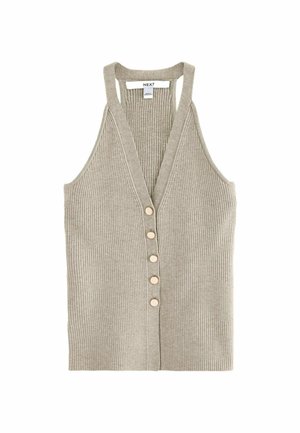 Next REGULAR FIT - Vest - sage green